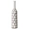 Uniquewise Decorative Contemporary Floor Vase White Carved Divot Bubble Design with Tall Neck, 26 Inch QI004180.S - alternate 2